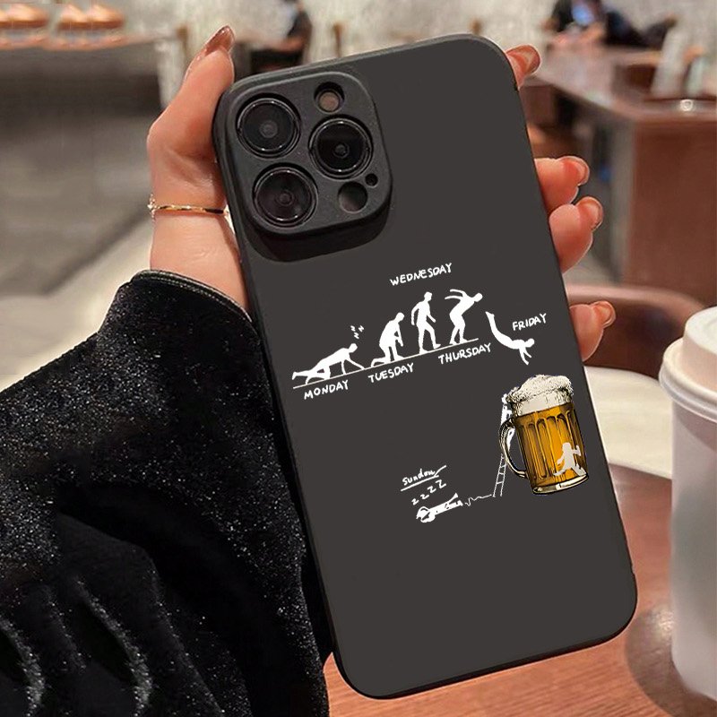 Samsung Galaxy S25 - Creatieve Bier Thema Telefoon Case voor