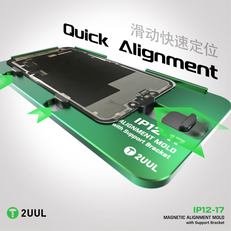 Screen Alignment Tool - 2UUL SH01 voor iPhone 12-17PM Magnetische