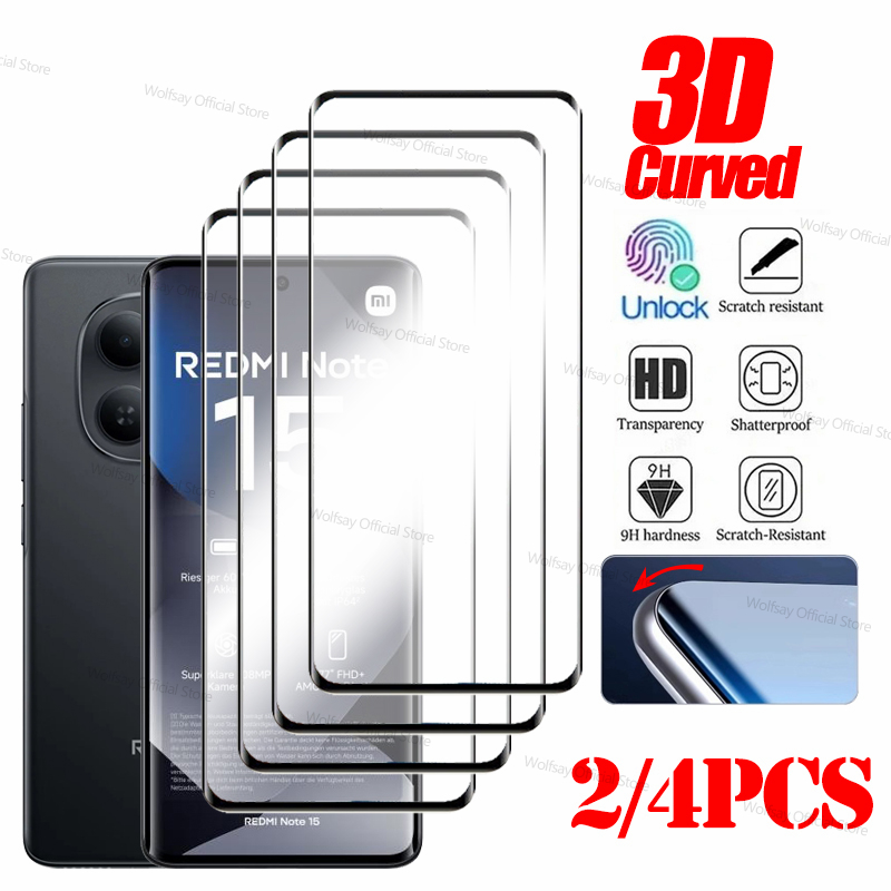 Curved Edge Screen - 2/4 STUKS 3D Gebogen Rand Glas