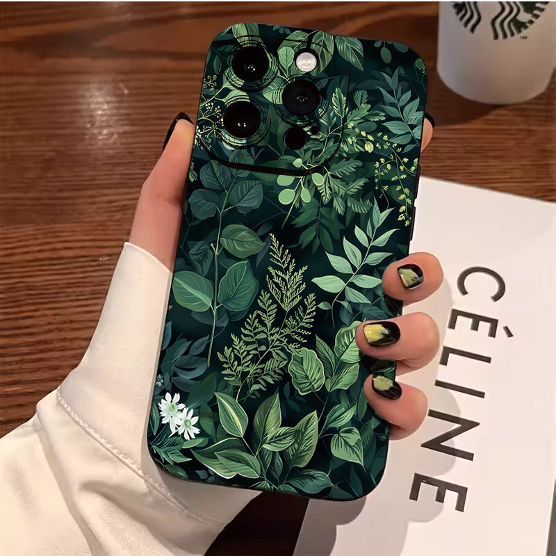 Samsung Galaxy S25 - Palmenblad Bloem Telefoonhoesjes Voor Samsung Galaxy