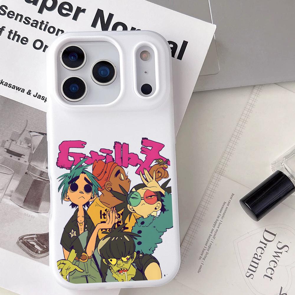 Apple Iphone 16 - Anime ROCK BAND G-Gorillazs Hot Telefoonhoesje