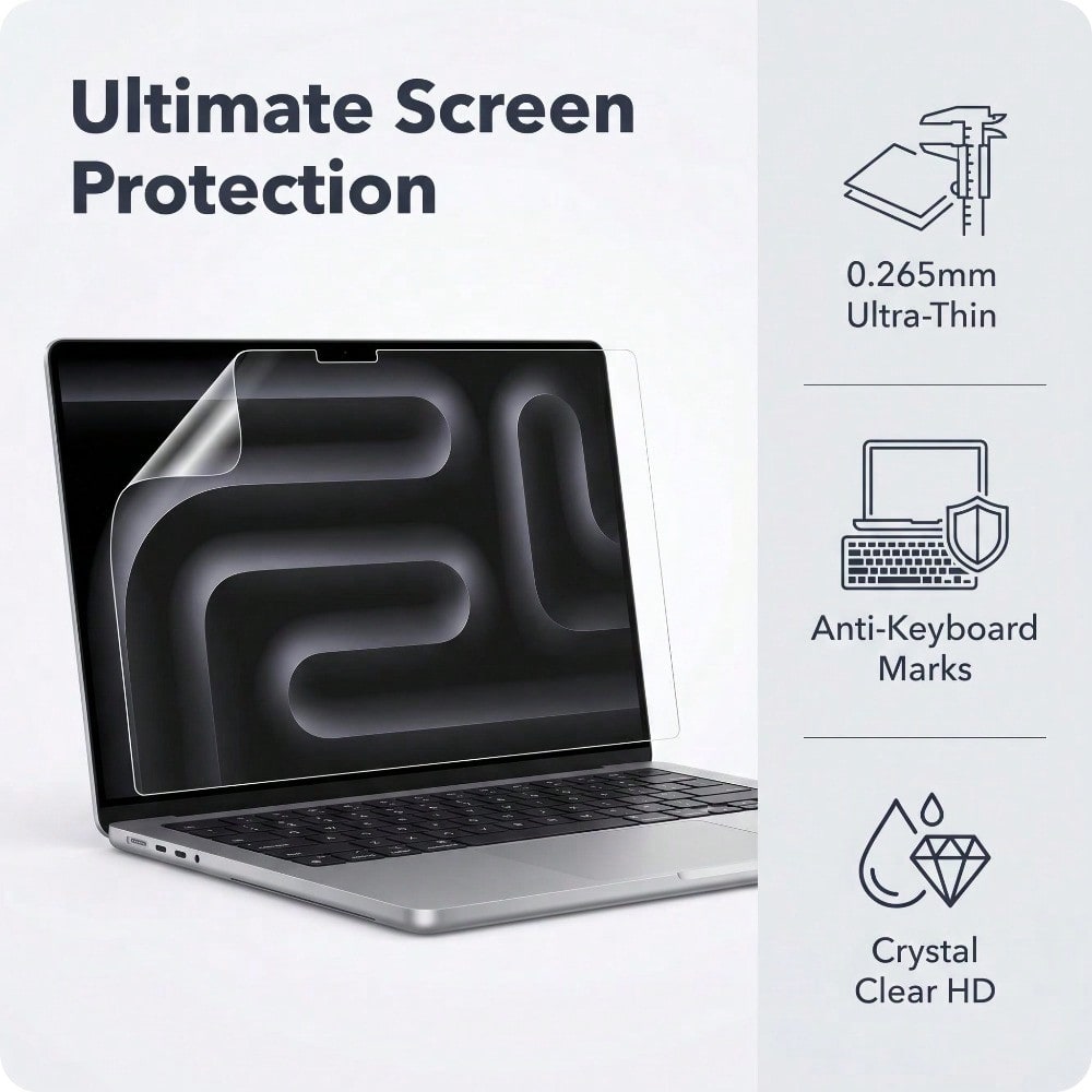 5-pack voor MacBook Pro 14 inc - Matte Anti Glare Screen recensie en prijs