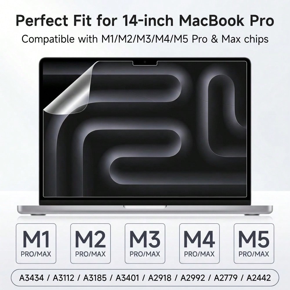 5-pack voor MacBook Pro 14 inc - Matte Anti Glare Screen recensie en prijs