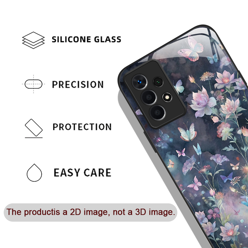 Vintage Floral Art Vlinder Blo - Samsung Galaxy A55 recensie en prijs