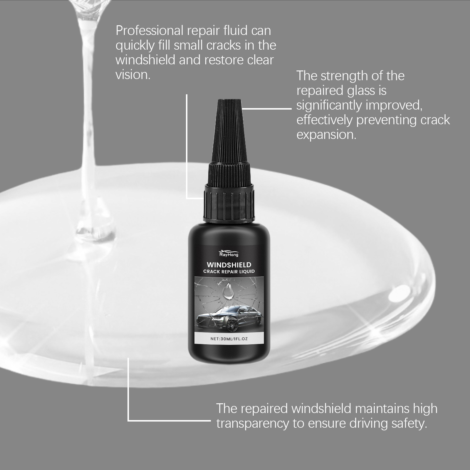 Reparatieset voor voorruiten,  - Liquid Uv Glue Kit recensie en prijs