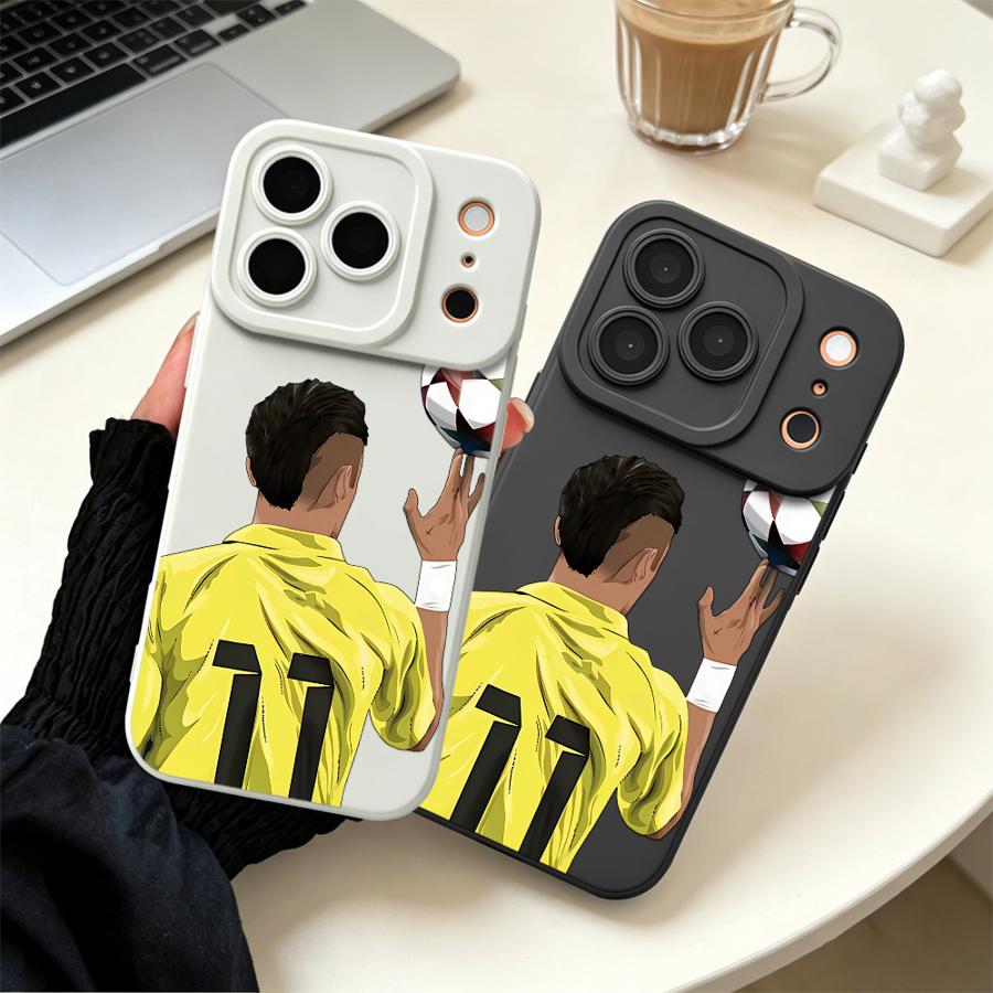 Voetbal Finger Spin TPU Telefo - Apple Iphone 16 recensie en prijs