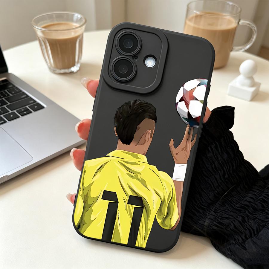 Voetbal Finger Spin TPU Telefo - Apple Iphone 16 recensie en prijs