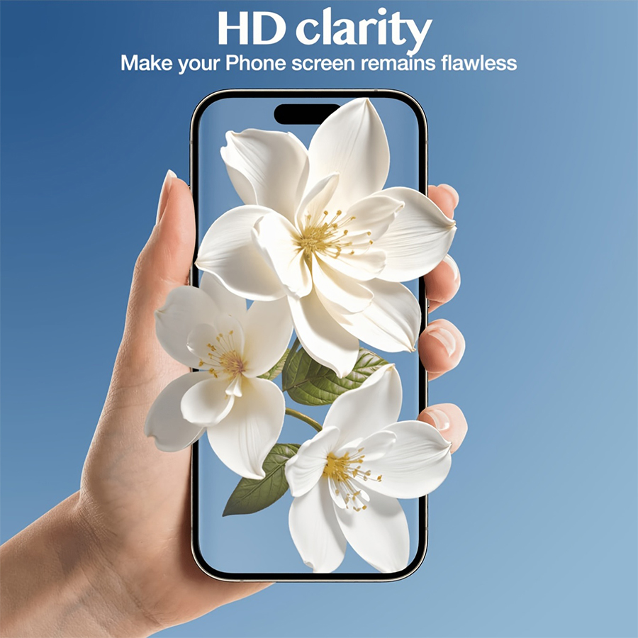 HD-gehard glazen schermbescher - Screen Alignment Tool recensie en prijs