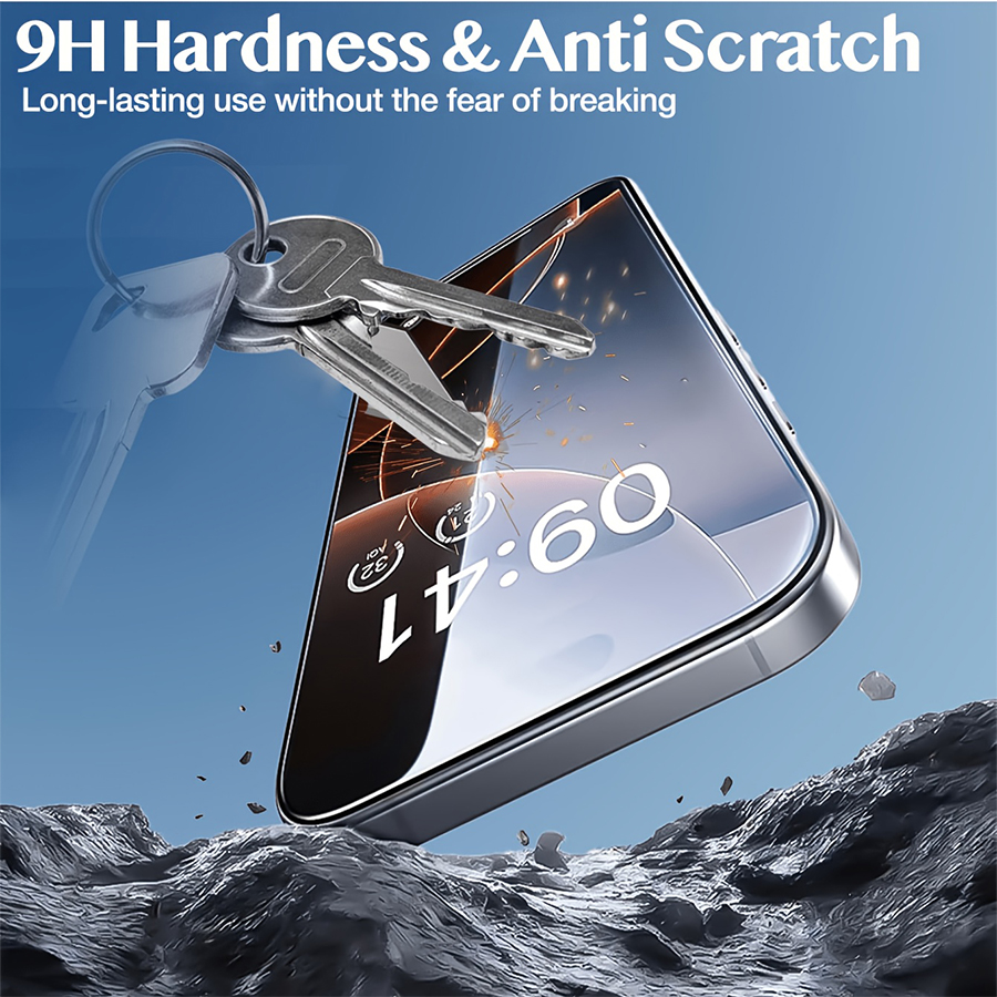 HD-gehard glazen schermbescher - Screen Alignment Tool recensie en prijs