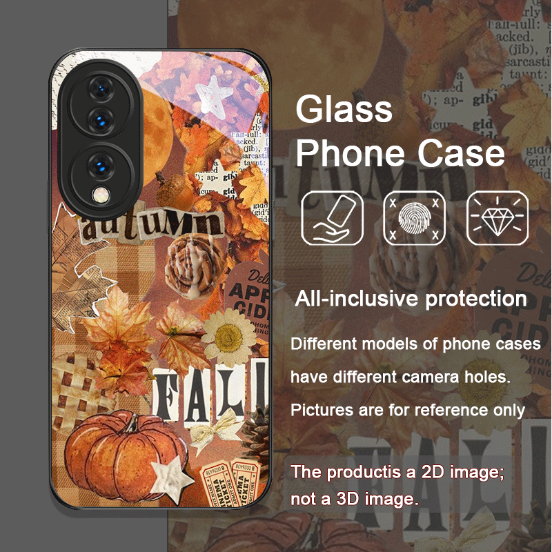 Retro herfstbladeren, pompoen  - Huawei Nova 12 recensie en prijs