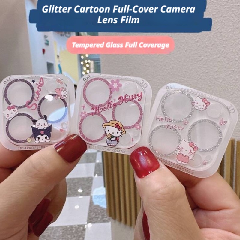 Sanrio Hello Kitty Kuromi Glit - Tempered Glass Screen 9H recensie en prijs