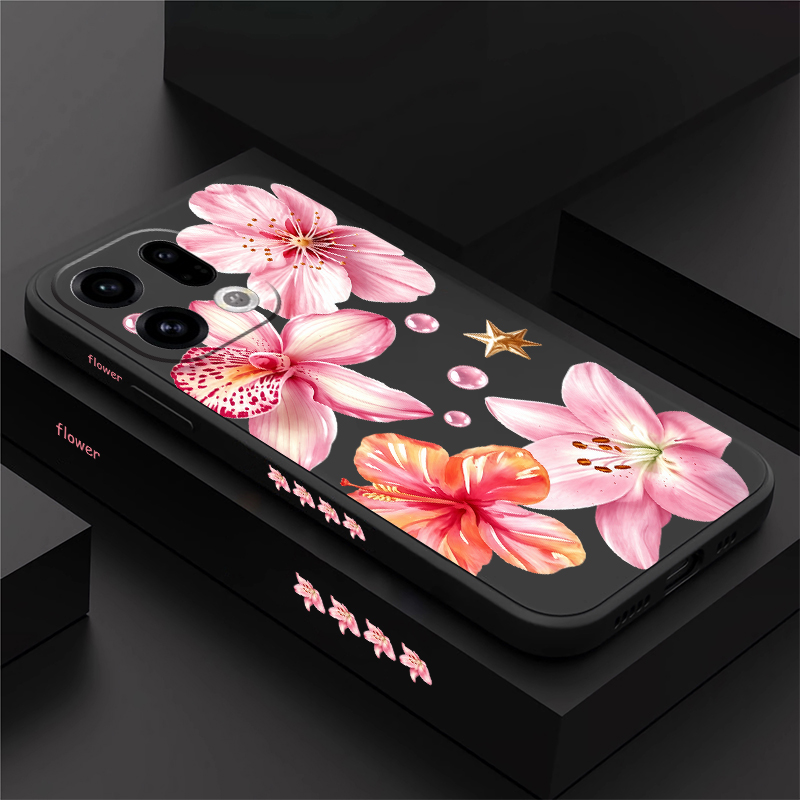 Schattige roze lily-bloemen te - Oppo Reno 12 recensie en prijs